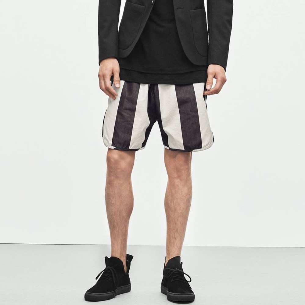 Filippa K M Pete Striped Shorts Size 46